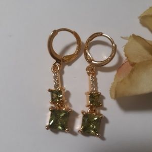 Yellow gold filled earrings